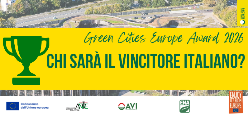 Green Cities Europe Award 2026: chi sarà il vincitore italiano?